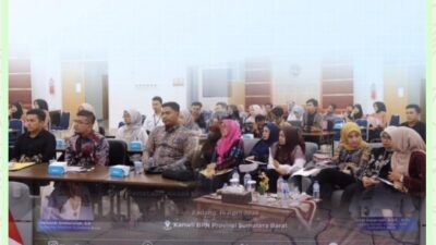 Kantor Pertanahan Kabupaten Tanah Datar Ikuti Monev Bidang Penataan dan Pemberdayaan di Kanwil BPN Sumbar