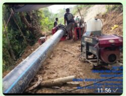 Pembangunan Irigasi Primer di Tambangan Sudah Capai 70 Persen