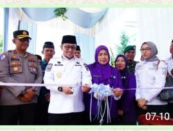 Bupati Eka Putra Launching Posyandu Mawar Merah 6 SPM dan Resmikan Sekolah Lansia Semarak Nagari Paninjauan
