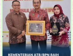 Kementerian ATR/BPN Raih Penghargaan, Berhasil Tindaklanjuti RHP BPK RI 90,8%