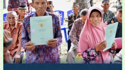 Akhir Perjuangan Panjang, Sertipikat Tanah Mbah Tupon Kembali ke Tangan yang Berhak