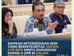 Buka Forum Bakohumas 2026, Sekjen ATR/BPN Tekankan Penyamaan Persepsi dalam Implementasi Sertipikat Elektronik