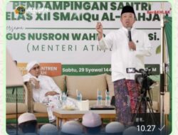Berikan Motivasi, Menteri Nusron Ingin Santri Dikader sebagai Pelaksana Kebijakan di Bidang STEM