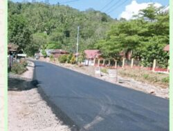 Jalan di Nagari Atar Mulai Diaspal, Warga Atar Berterimakasih Kepada Pemprov Sumbar