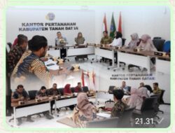 Kantor Pertanahan Kabupaten Tanah Datar Gelar Rapat Ekspose Zona Nilai Tanah