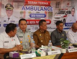 Batuan Ambulans PT Jasa Raharja, Ketua DPRD Payakumbuh Ucapkan Terimakasih