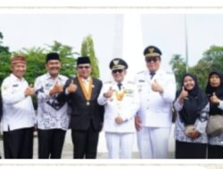 Peringati Hari Otda XXX dan Hardiknas 2026, Pemda Tanah Datar Gelar Upacara