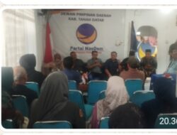Pelantikan Pengurus DPD Nasdem Tanah Datar Ditunda, Ada Apa?