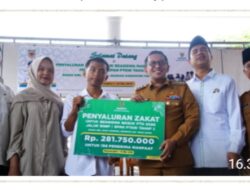 Baznas Tanah Datar Salurkan Beasiswa untuk 198 Calon Mahasiswa PTN