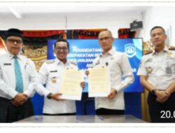 Pemkab Tanah Datar Bersama Ditjen Imigrasi Menandatangani Kesepakatan Bersama, Bupati Eka Putra: Komitmen Pemda Berikan Pelayanan kepada Masyarakat