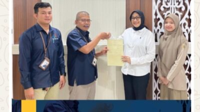 Kantor Pertanahan Kabupaten Tanah Datar Serahkan Sertifikat Hak Pakai BPS BMN