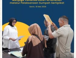 Kantor BPN Tanah Datar Laksanakan Sumpah Sertifikat untuk Administrasi Pertanahan