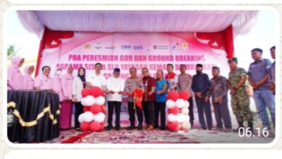 Kapolda Sumbar Resmikan GOR dan Groundbreaking Asrama SLB Kemala Bhayangkari di Lintau