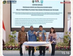 Kementerian ATR/BPN dan KPK Jadikan Sulut Lokasi Percontohan Transformasi Pelayanan Publik di Bidang Pertanahan