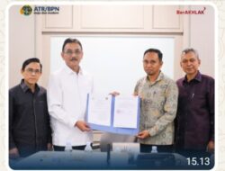 Tandatangani Nota Kesepahaman dengan Pemerintah Provinsi Aceh, Sekjen ATR/BPN: Perkuat Tata Kelola Pertanahan