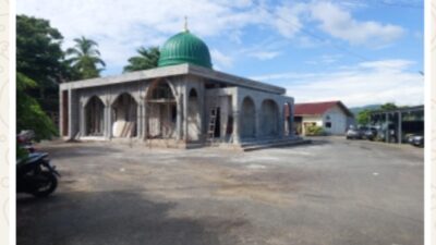 Masjid Nabawi di Mapolres Tanah Datar