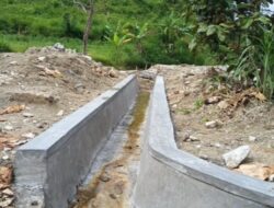 Pengerjaan Irigasi di Nagari Tambangan Hampir Selesai 100 Persen