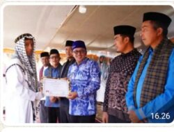 Hadiri Khatam Al-Qur’an di Koto Baru, Bupati Eka Putra Ajak Generasi Muda Jadikan Al-Qur’an Pedoman Hidup