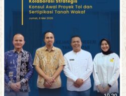 Kantor Pertanahan Kabupaten Tanah Datar Lakukan Konsultasi Rencana Pembangunan Jalan Tol