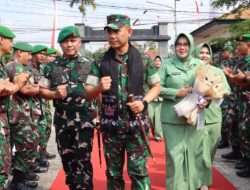 Tingkatkan Moril Prajurit, Danrem 032/WBR Gelar Kunjungan Kerja di Wilayah Kodim 0306/50 Kota