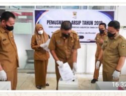 Dispusip Musnahkan Arsip Dinas Kominfo Yang Lewati Masa Retensi