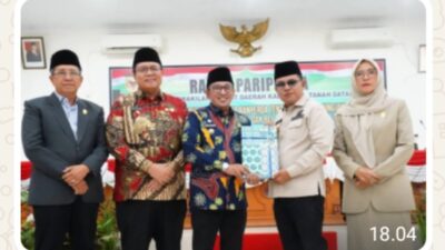 Tanah Datar Catat Surplus Rp.62,17 Miliar, Bupati Eka Putra Sampaikan Pertanggungjawaban APBD 2025