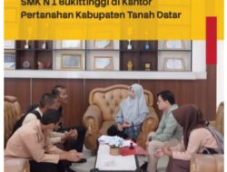 Kantor BPN Tanah Datar Terima Mahasiswa Magang