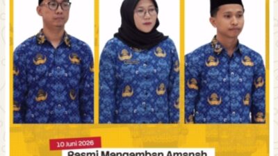 Kantor Pertanahan Kabupaten Tanah Datar Ambil Sumpah ASN dan Lantik Pejabat Fungsional