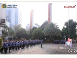 Jadi Simbol Nilai Luhur, Kementerian ATR/BPN Laksanakan Upacara Hari Lahir Pancasila