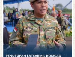 Penutupan Latsarmil Komcad Gelombang I 2026, Wamen Ossy Sebut Latsarmil Perkuat Karakter dan Integritas ASN