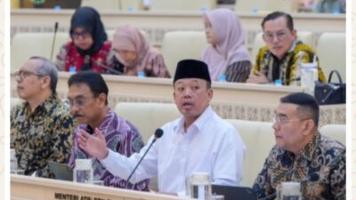 Menteri Nusron Ingin Target PTSL Tahun 2027 Ditambah untuk Perlus Kepastian Hukum bagi Masyarakat