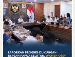 Laporkan Progres Dukungan KSPEAN Papua Selatan, Wamen Ossy Tegaskan Landasan Kuat untuk Agenda Pembangunan Nasional