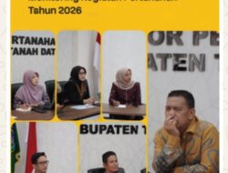 Kantor Pertanahan Kab Tanah Datar Ikuti Kegiatan Monev Petanahan Th 2026 se-Sumbar
