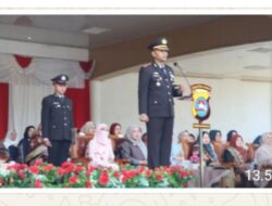 Polres Tanah Datar Gelar Upacara Hari Bhayangkara ke-80, Teguhkan Komitmen Mengabdi untuk Masyarakat