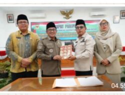 Delapan Fraksi DPRD Tanah Datar Setujui Ranperda Pertanggungjawaban APBD Tahun 2025 Menjadi Perda