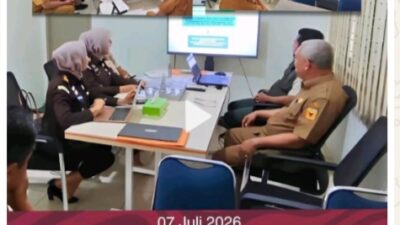 BPBD dan Kejaksaan Gelar Rapat Monev Terkait Penanggulangan Bencana Alam