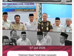 Kejari Tanah Datar, Kantor Pertanahan dan Kemenag Hadiri Rakor Pensertifikatan Tanah