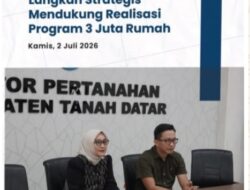 Kantor BPN Tanah Datar Ikuti Rapat Pembahasan Program Sertifikat Tiga Juta Rumah