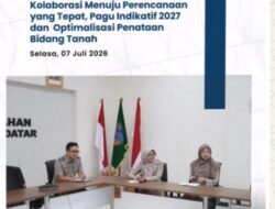 Kantor Pertanahan Kab. Tanah Datar Ikuti Rapat Pembahasan Pagu Indikatif Th 2027