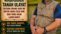 Tokoh Nagari Simawang M.Nur Idris: Tanah Ulayat Harus Diwariskan untuk Anak dan Cucu