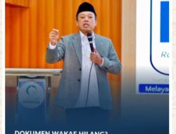 Dokumen Wakaf Hilang? Menteri ATR/Kepala BPN Jelaskan Cara agar Tanah Tetap Bisa Disertipikatkan