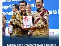 Tahun 2026 Kementerian ATR/BPN Kembali Perleh Predikat WTP dari BPK RI
