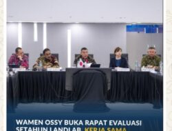 Wamen Ossy Buka Rapat Evaluasi Setahun LANDLAB, Kerja Sama Kementerian ATR/BPN Bersama JICA