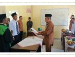 Wali Nagari Koto Tangah Lantik Wali Jorong Sungai Salak, Ini Harapannya
