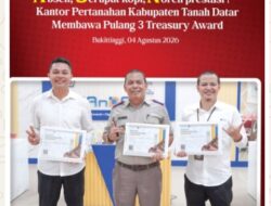Hebat, Kantor Pertanahan Kab. Tanah Datar Borong Berbagai Penghargaan dari KPPN