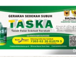Baznas Tanah Datar Buat Inovasi TASKA atau Tanah Datar Bersedekah Barokah