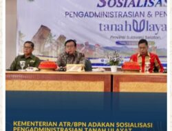 Kementerian ATR/BPN Adakan Sosialisasi Pengadministrasian Tanah Ulayat untuk Perkuat Kepastian Hukum bagi Masyarakat Hukum Adat di Tana Toraja