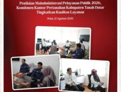 Kantor Pertanahan Kab. Tanah Datar Ikuti Kegiatan Ombudsman Perwakilan Sumbar tentang Maladministrasi Pelayanan Publik