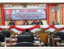 Bupati Tanah Datar bersama pimpinan DPRD dan Pejabat Lainnya Dengarkan Pidato Kenegaraan Presiden RI