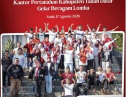 Meriahkan HUT RI ke 81, Kantah Tanah Datar Gelar Berbagai Lomba